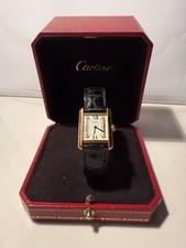 Montre Cartier Tank Vermeil