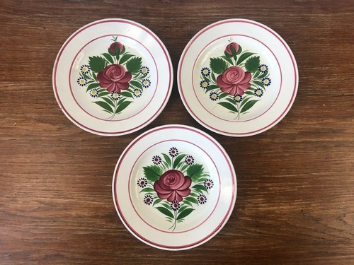 Assiettes xixe faience - xixe,
