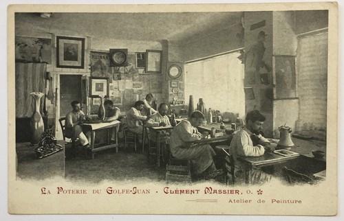 Cpa poterie du golfe - la,