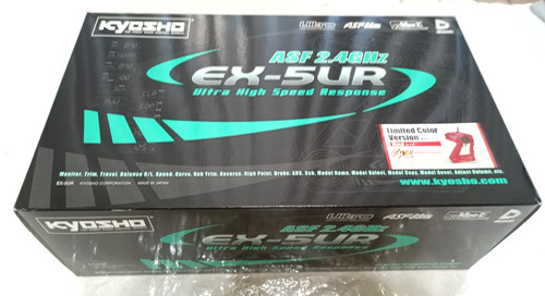 émetteur kyosho 5ur rouge - ex-5ur,