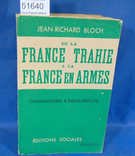 Bloch france trahie à - la,