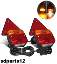 2 Feux Arrière de Remorque