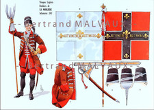 RIGO (ALBERT RIGONDAUD) : LE PLUMET PLANCHE AR15 : TROUPES LÉGÈRES FUSILIERS DE