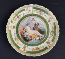 ancienne assiette décorative