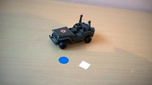 Gevarm jeep incomplete - -,
