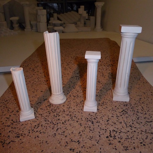 Colonne cannelee ceramique - en,