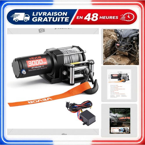Vevor treuil électrique 12v - treuil,