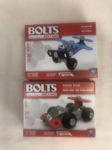 Meccano bolts race - meccano, and
