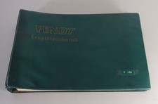 Parts catalogue/parts list Fendt Farmer 1Z/1E/1D status 11/1971