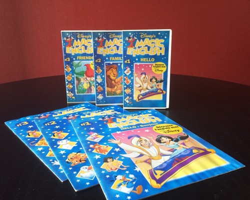 Disney 3vhs avec - ses, 3