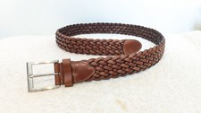 Ceinture homme femme tressée