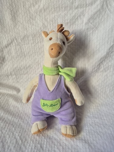 Doudou peluche musical girafe