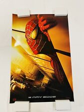 RECALLED 2002 SPIDERMAN DS 27x40 ORIGINAL TWIN TOWERS MOVIE POSTER UNUSED RARE
