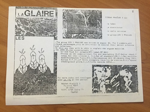 Glaire reseau phallus - la,