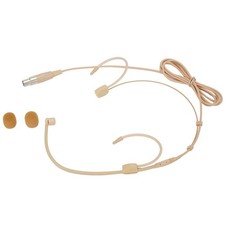 Microphone casque beige avec 4