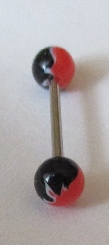 Piercing langue barbell - langue, 19