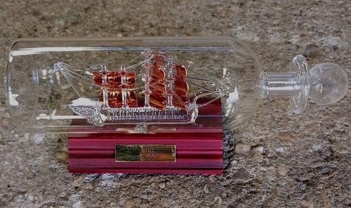 Bateau verre soufflé tea - verre,