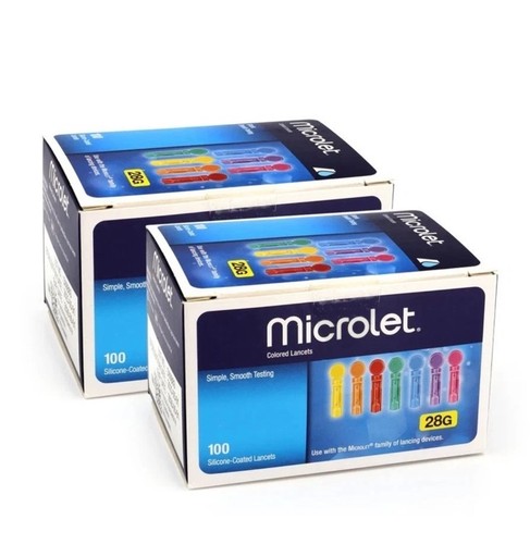 Microlet colored lancets - ​2x,