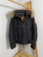 Parajumpers Gobi Masterpiece Real Fur Down Bomber Jacket Ski Coat Men's Size XL