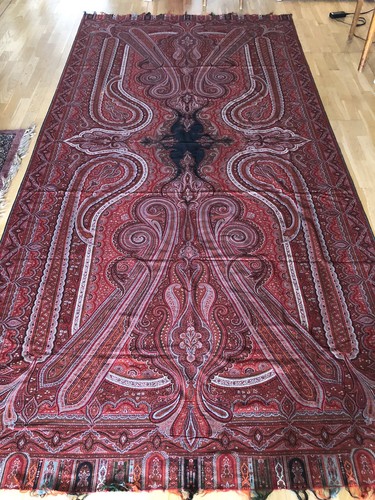 Châle cachemire paisley - châle,
