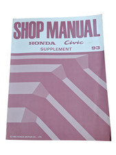 Manuel D'Atelier Honda Civic