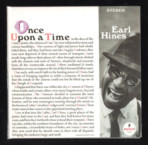 Earl hines once upon - hines,