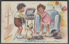 Carte Postale   Germaine   BOURET Dim 9 X 14 Cm SUPERBE