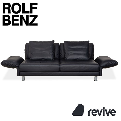 Rolf benz 510 - cuir, canapé
