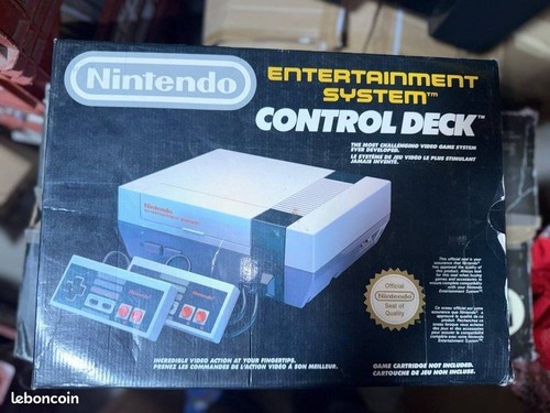 Nintendo nes control deck - nintendo,