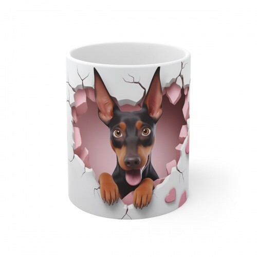 Mug chien doberman idée - chien,