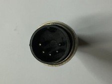 Connettore microfonico maschio 5 poli dritto 3 pezzi nuovo