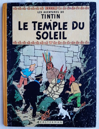 Tintin temple soleil - tintin,