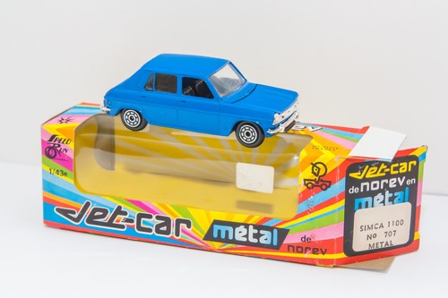 Norev jet car metal - norev, simca