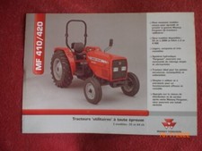 2004 MASSEY FERGUSON 410 / 420 TRACTOR ADVERTISING PROSPECTUS