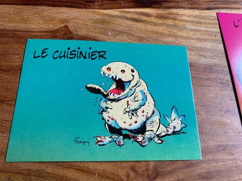 Carte postale 15x10 franquin - carte,