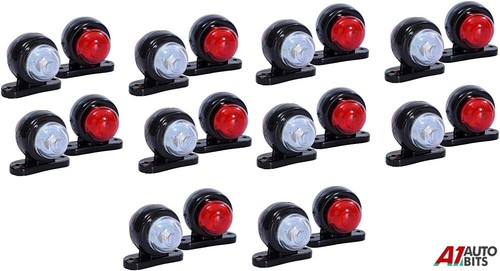 20x mini côté caoutchouc led - côté,