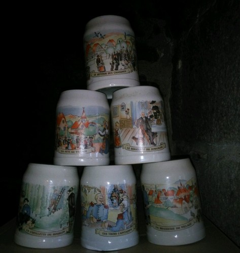 Verres chopes kanterbrau - 6,