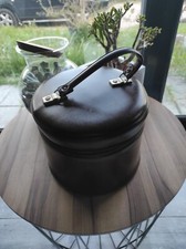 Boite à couture /chapeau /vanity /trousse toilette vintage Bergo Aubusson France