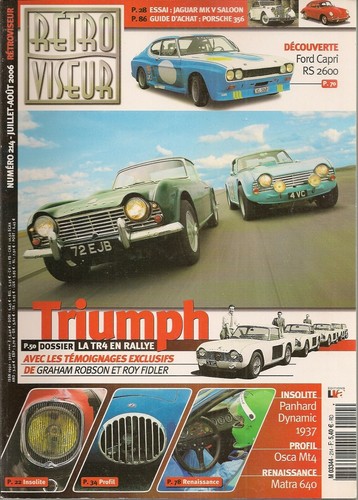 Retroviseur 214 triumph tr4 - 214,