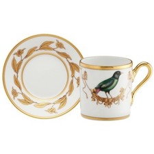 Richard Ginori - Aviary - Coffee cup with plate La Breve - Dealer 