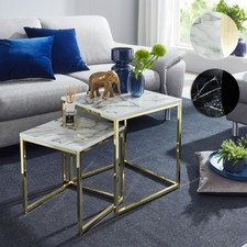 FineBuy Table d'appoint Lot de