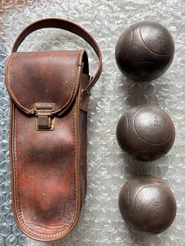 Boules pétanque triplette - boules, (triplette