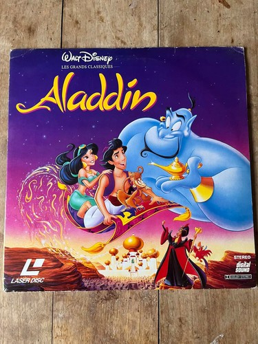 Laserdisc walt disney aladdin - walt,