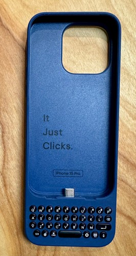 Clicks keyboard for - clicks,