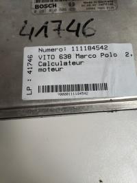 Calculateur moteur mercedes - moteur,