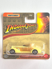 MINIATURE MATCHBOX INDIANA JONES 1/64 AUBURN SPEEDSTER 851 1936