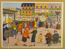 Affiche scolaire Rossignol