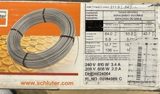 Schluter System DITRA DHEHK24064 Electric Radiant Floor Heating Cable 240V 64ft²