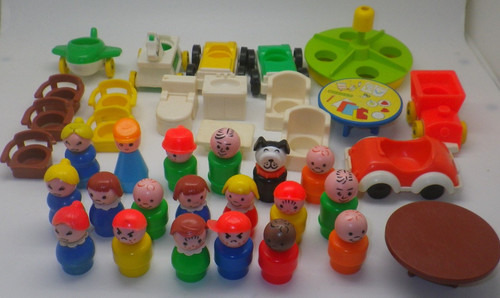 Lot little people - people,