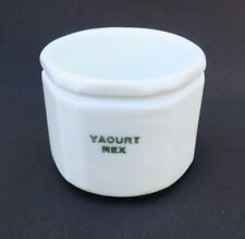 Antique yogurt pot REX french yogurt 2